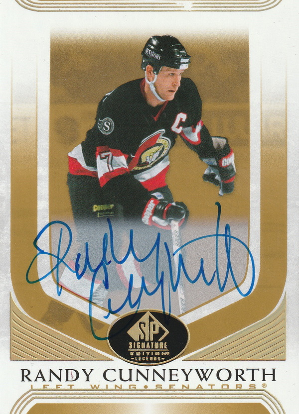 Hockey card Randy Cunneyworth