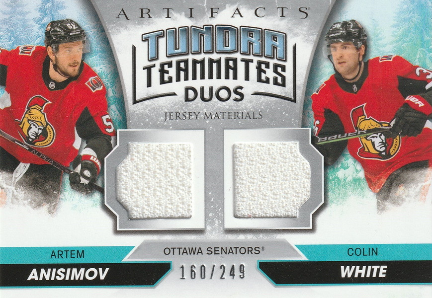 Hockey card Artem Anisimov