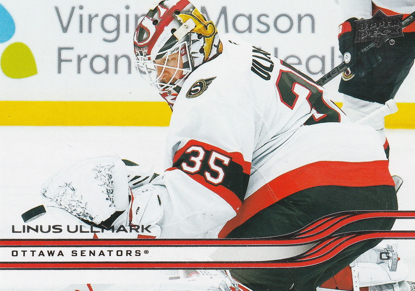 Hockey card Linus Ullmark