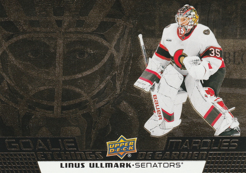 Hockey card Linus Ullmark