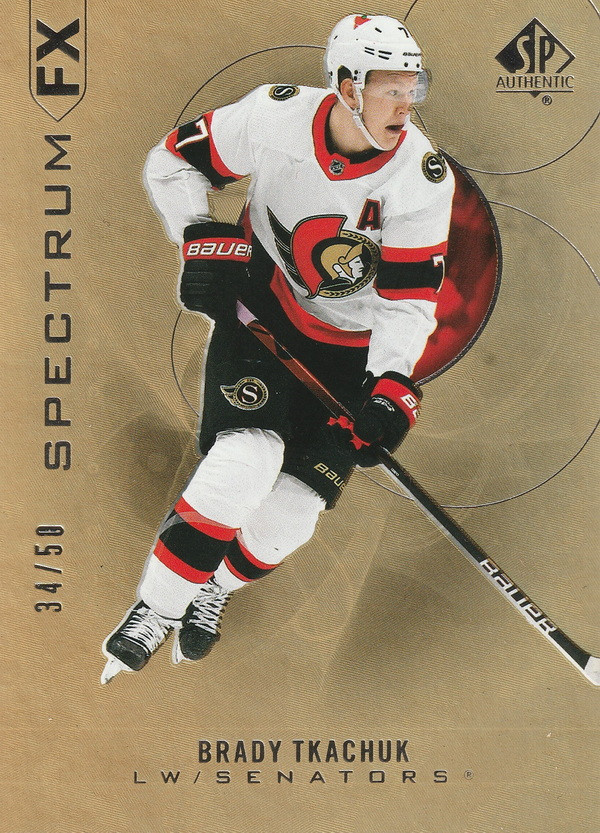 Hockey card Brady Tkachuk