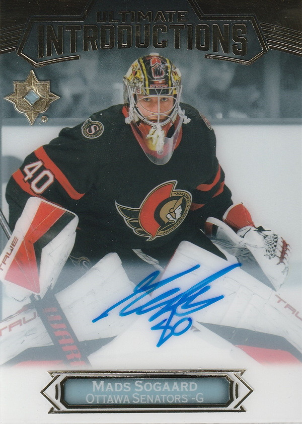 Hockey card Mads Sogaard