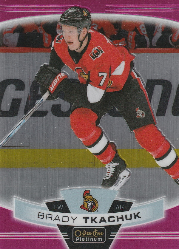Hockey card Brady Tkachuk
