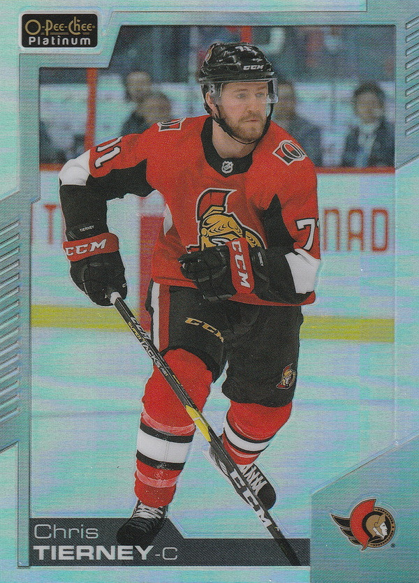 Hockey card Chris Tierney