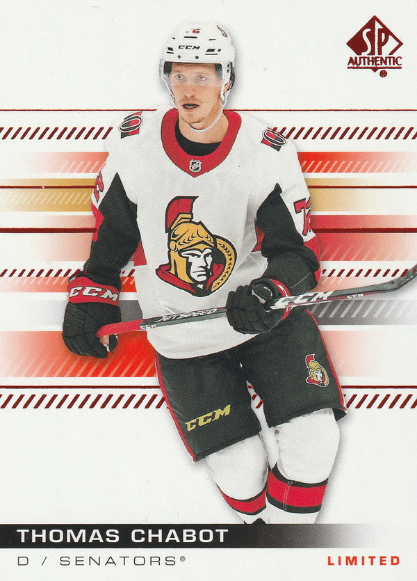 Hockey card Thomas Chabot