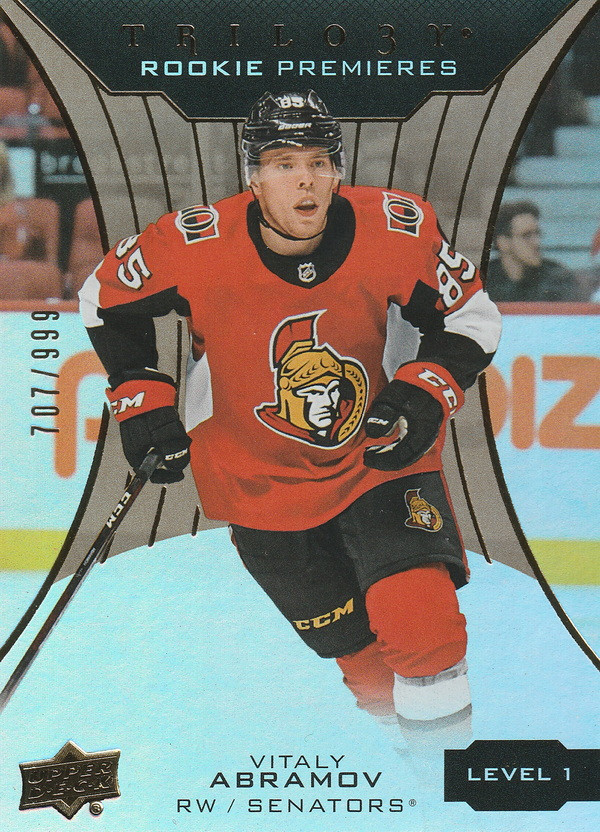 Hockey card Vitaly Abramov