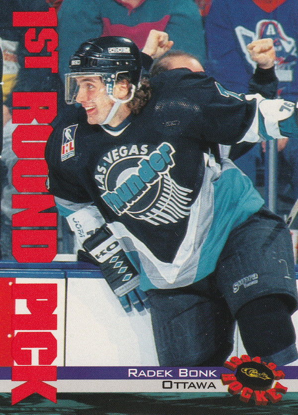Hockey card Radek Bonk