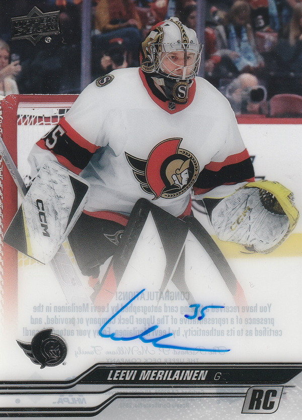 Hockey card Leevi Merilainen