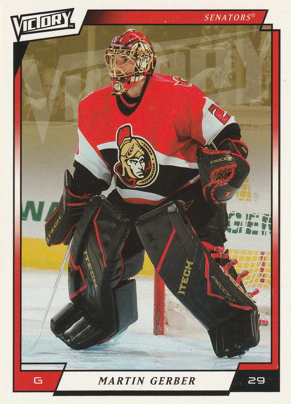 Hockey card Martin Gerber