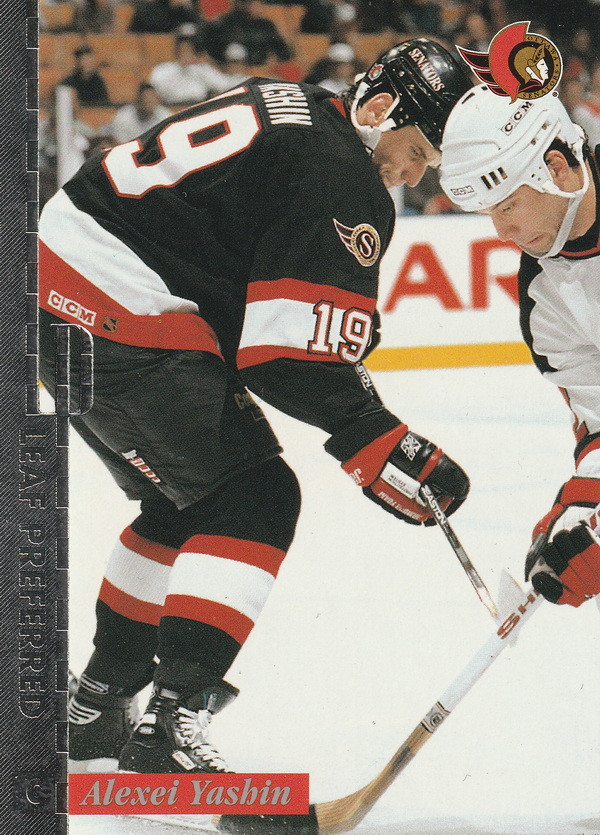 Hockey card Alexei Yashin