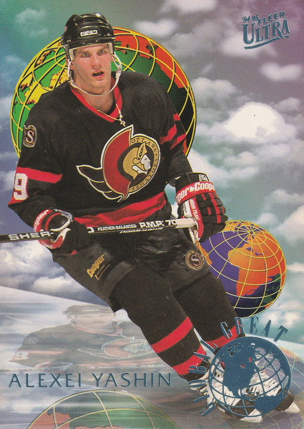 Hockey card Alexei Yashin