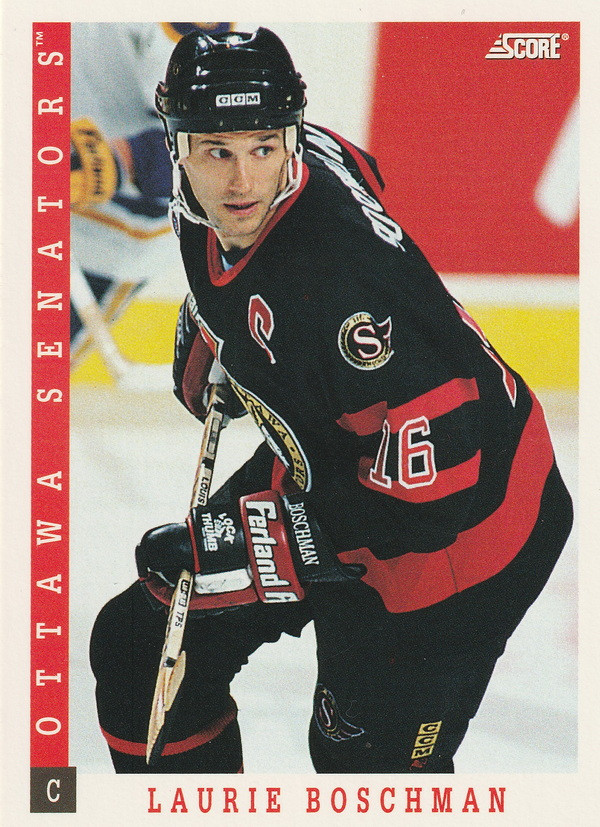 Hockey card Laurie Boschman