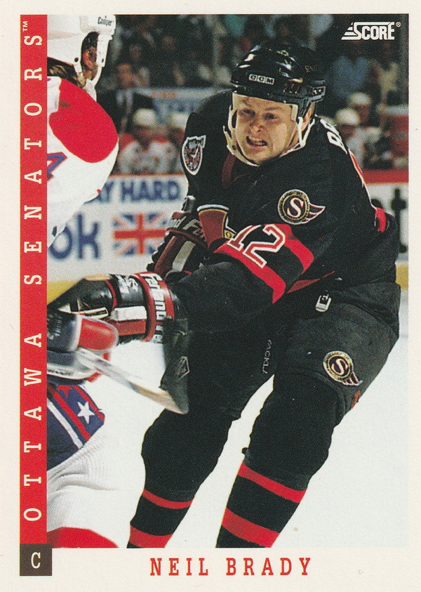 Hockey card Neil Brady