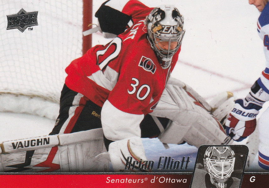 Hockey card Brian Elliott