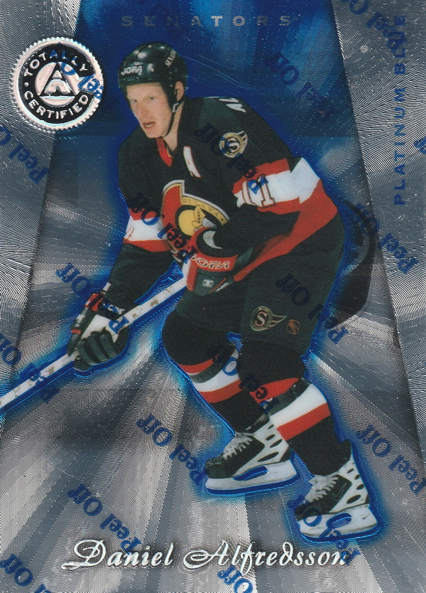 Hockey card Daniel Alfredsson