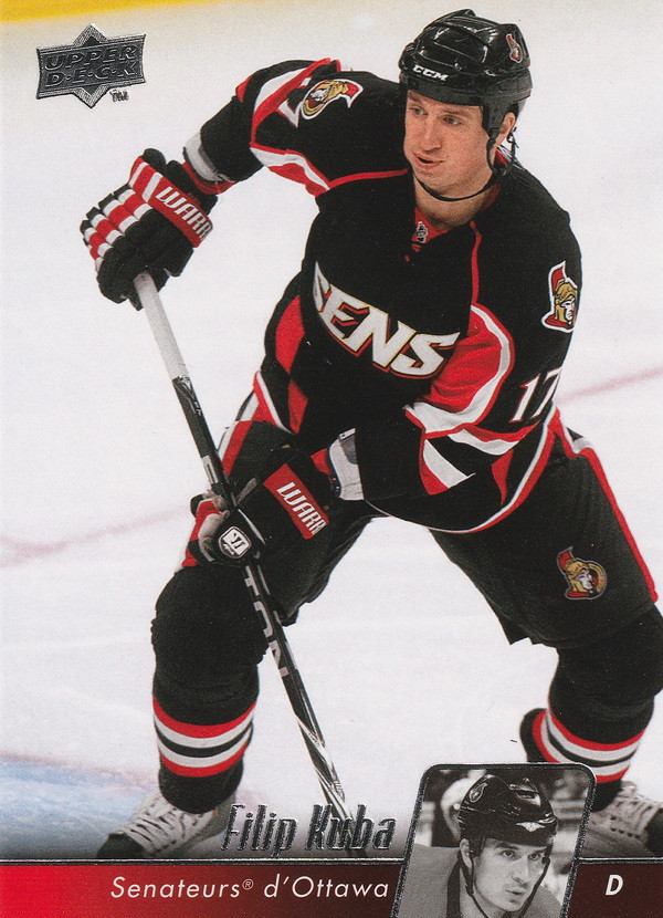 Hockey card Filip Kuba