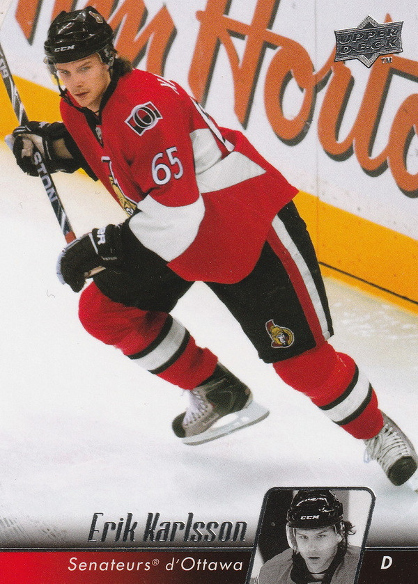 Hockey card Erik Karlsson