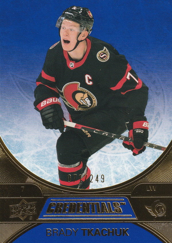 Hockey card Brady Tkachuk