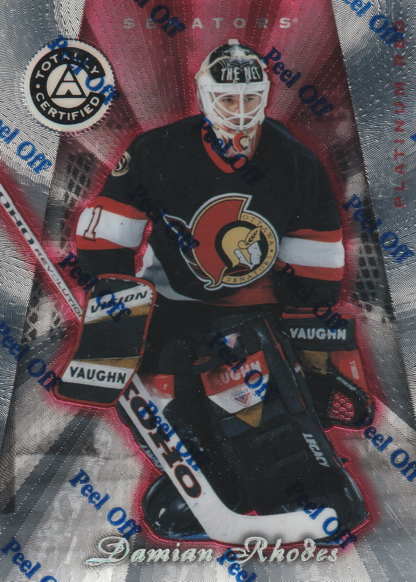 Hockey card Damian Rhodes