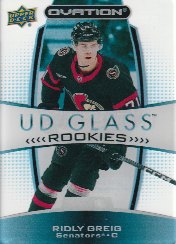 Hockey card Ridly Greig