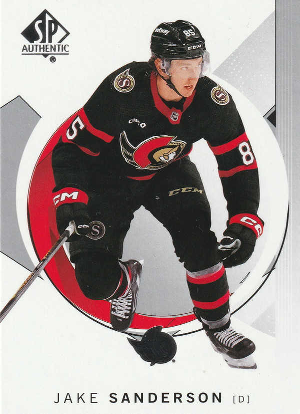 Hockey card Jake Sanderson