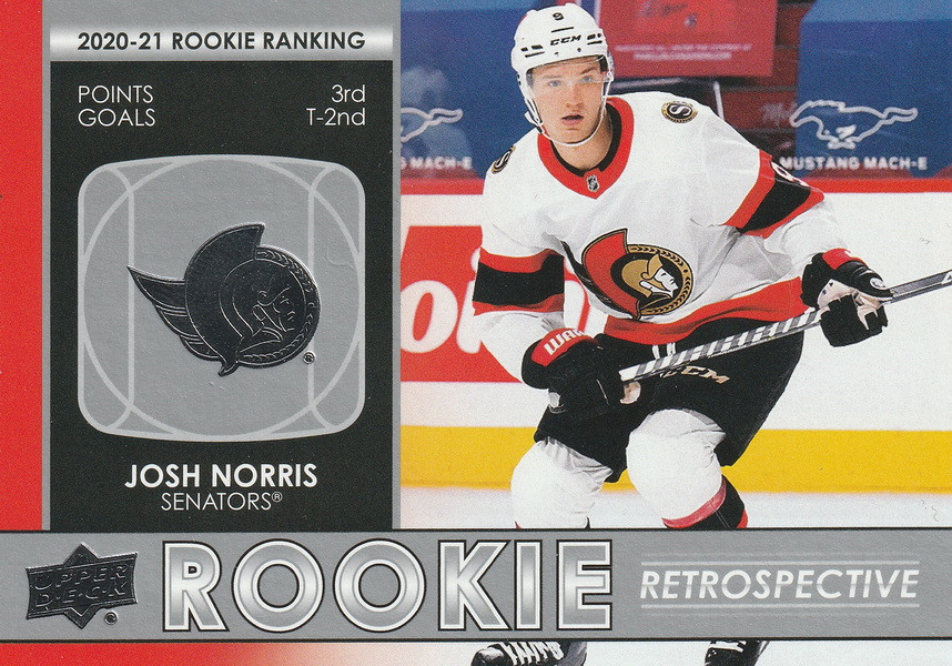 Hockey card Josh Norris