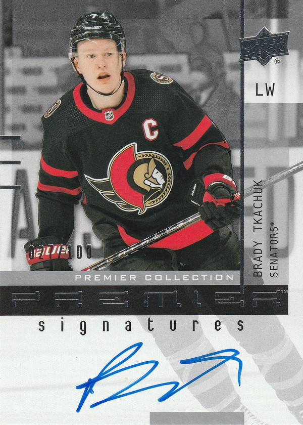 Hockey card Brady Tkachuk
