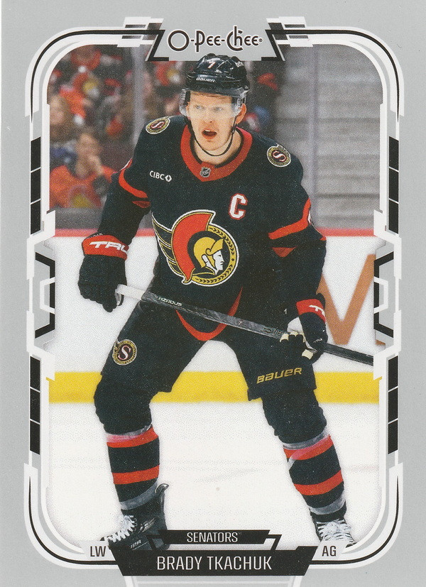 Hockey card Brady Tkachuk