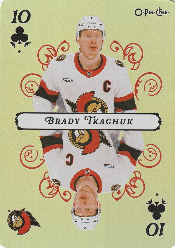 Hockey card Brady Tkachuk