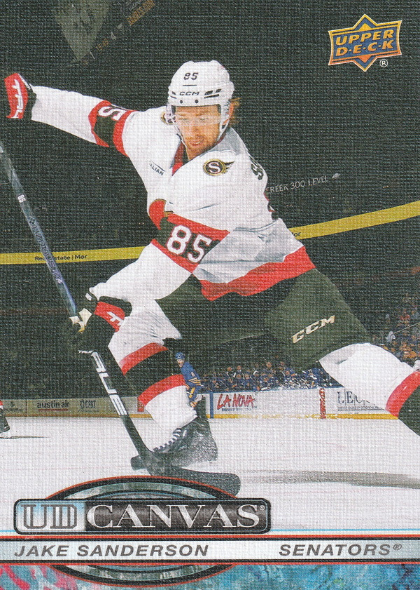 Hockey card Jake Sanderson