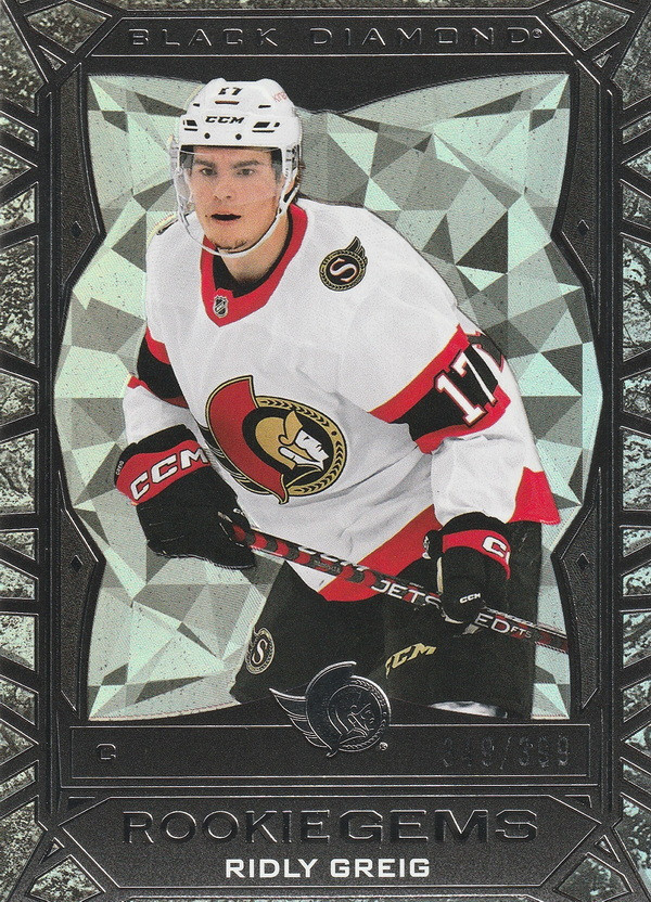 Hockey card Ridly Greig