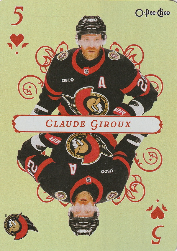 Hockey card Claude Giroux