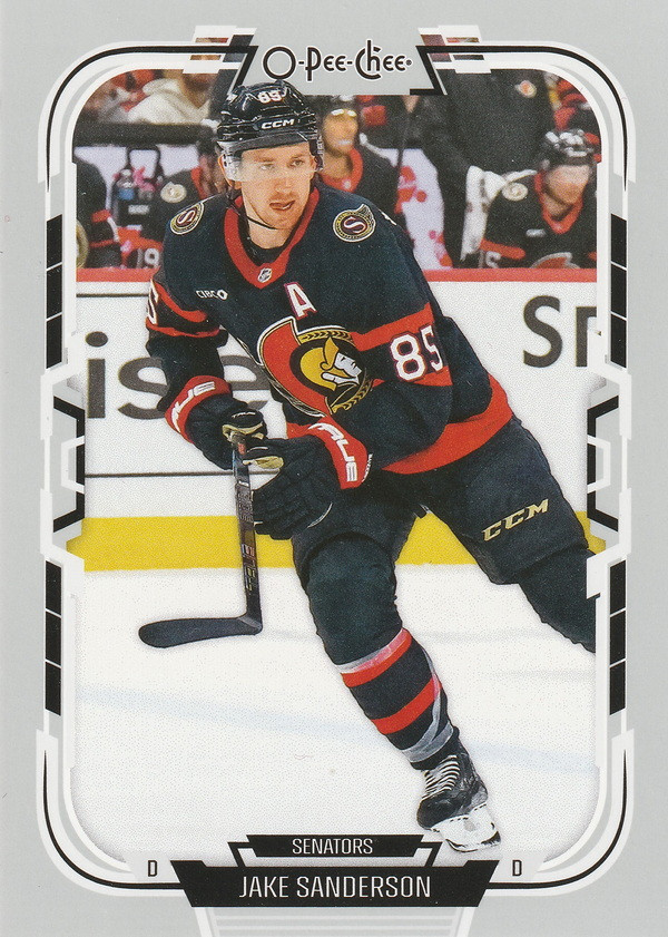 Hockey card Jake Sanderson