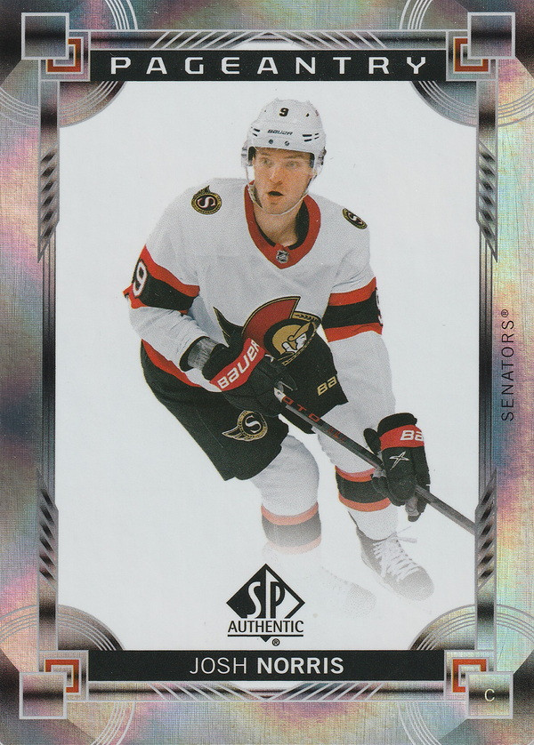Hockey card Josh Norris