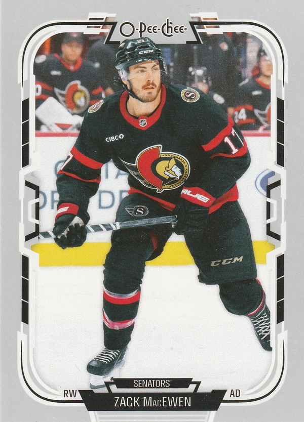 Hockey card Zack MacEWEN