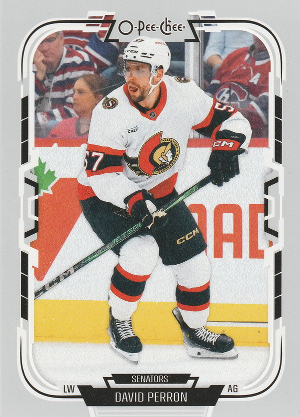 Hockey card David Perron