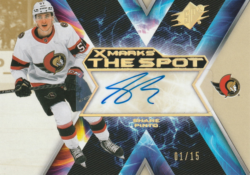 Hockey card Shane Pinto