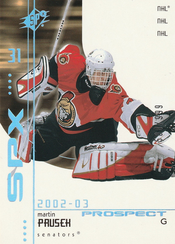Hockey card Martin Prusek