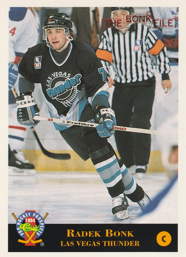Hockey card Radek Bonk