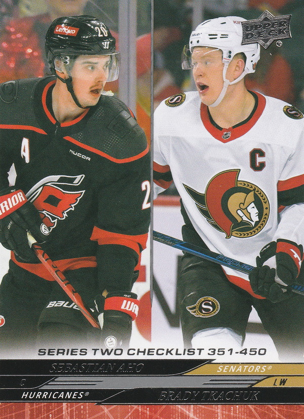 Hockey card Checklist