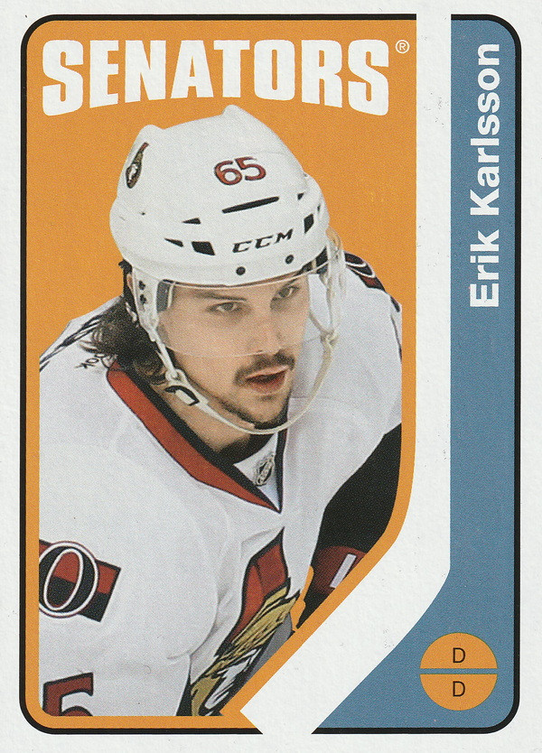 Hockey card Erik Karlsson