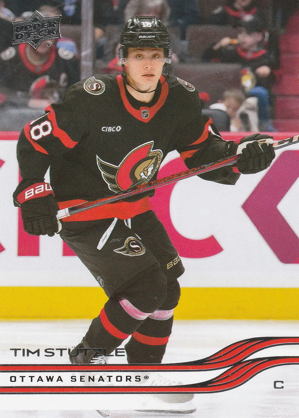 Hockey card Tim Stutzle