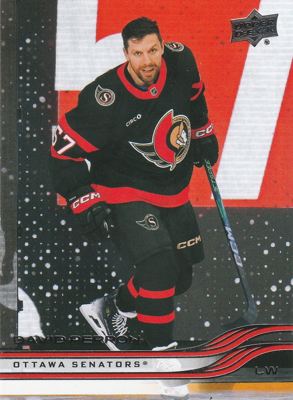 Hockey card David Perron