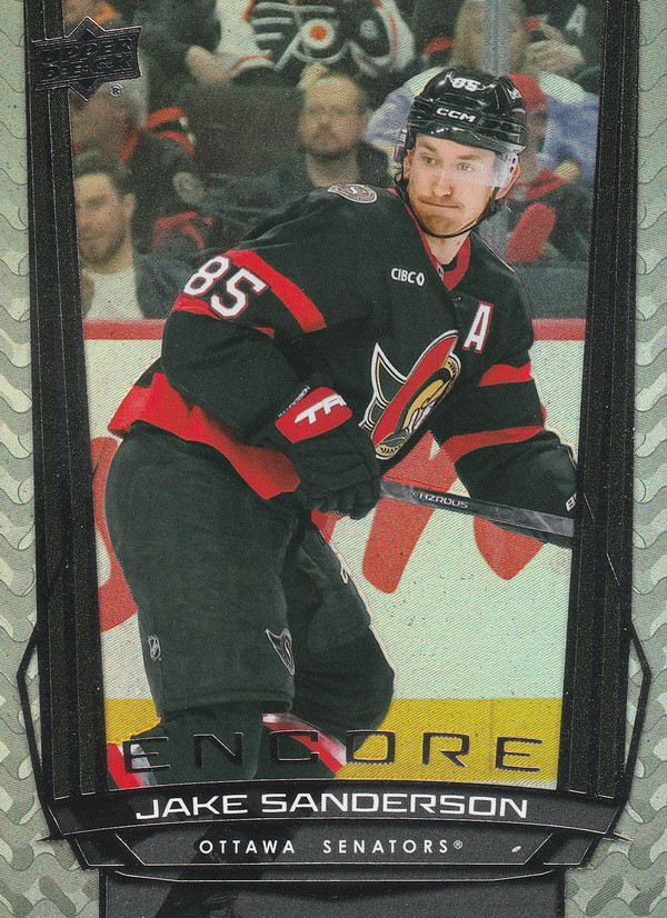 Hockey card Jake Sanderson