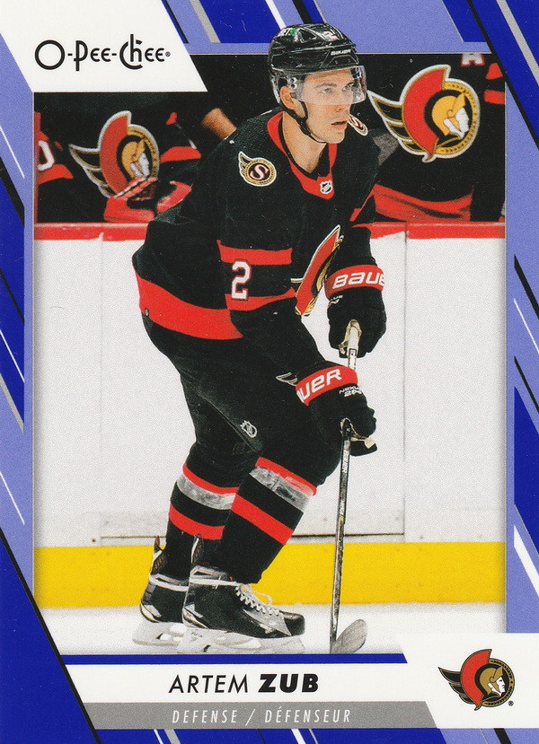 Hockey card Artem Zub