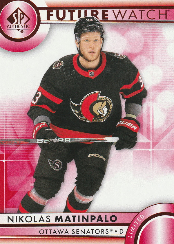 Hockey card Nikolas Matinpalo