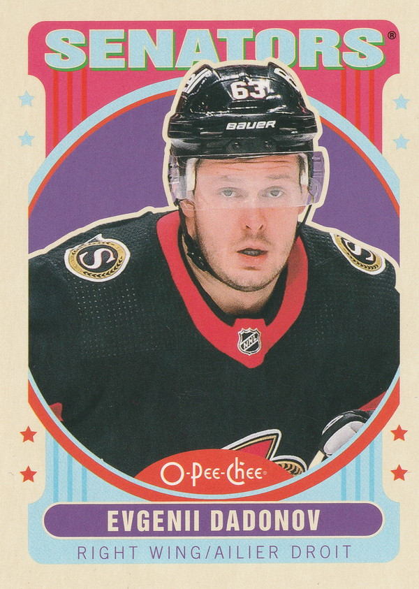 Hockey card Evgenii Dadonov