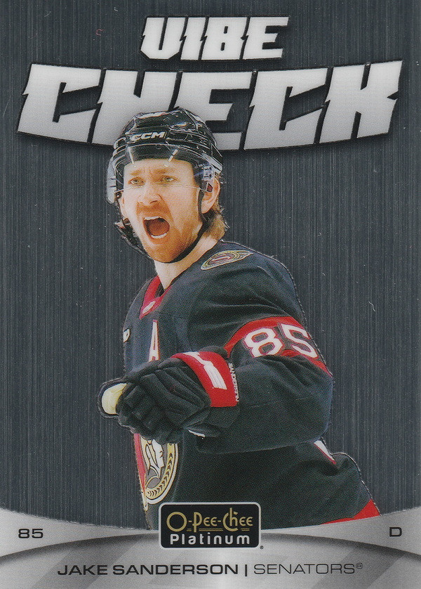 Hockey card Jake Sanderson