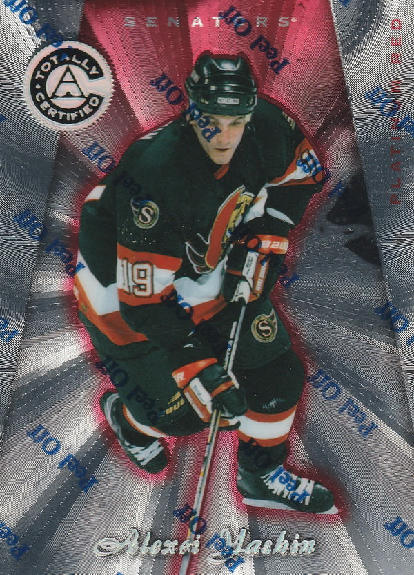Hockey card Alexei Yashin