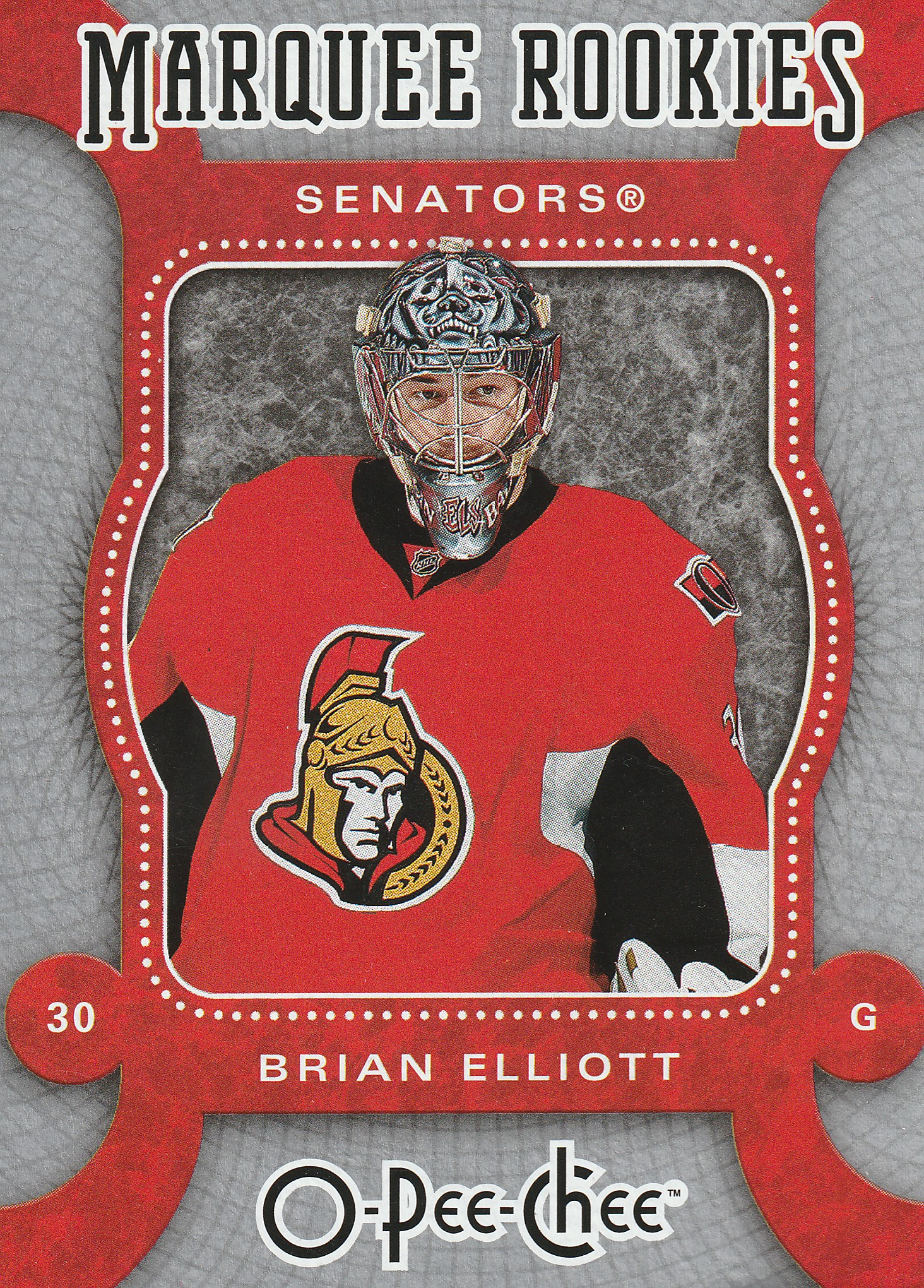 Hockey card Brian Elliott
